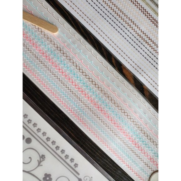 Rub-Ons Transfers - Large Decorative Border Pink Blue LOT - RETIRED NEW 27 - Picture 4 of 12